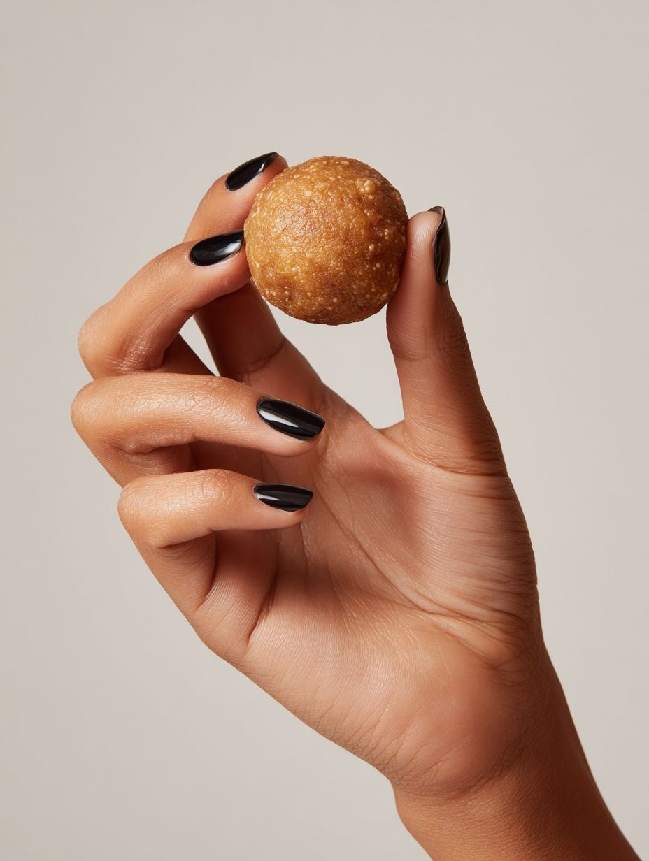 Hand Holding Sweet Treat Photography Poster. poster — photography art