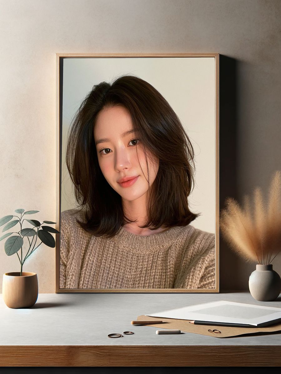 Soft Portrait Photography Poster. — room view 2