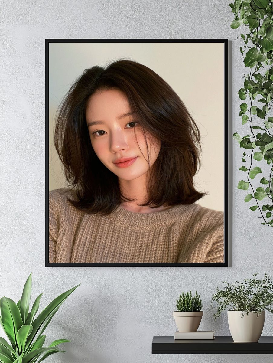 Soft Portrait Photography Poster. — room view 4