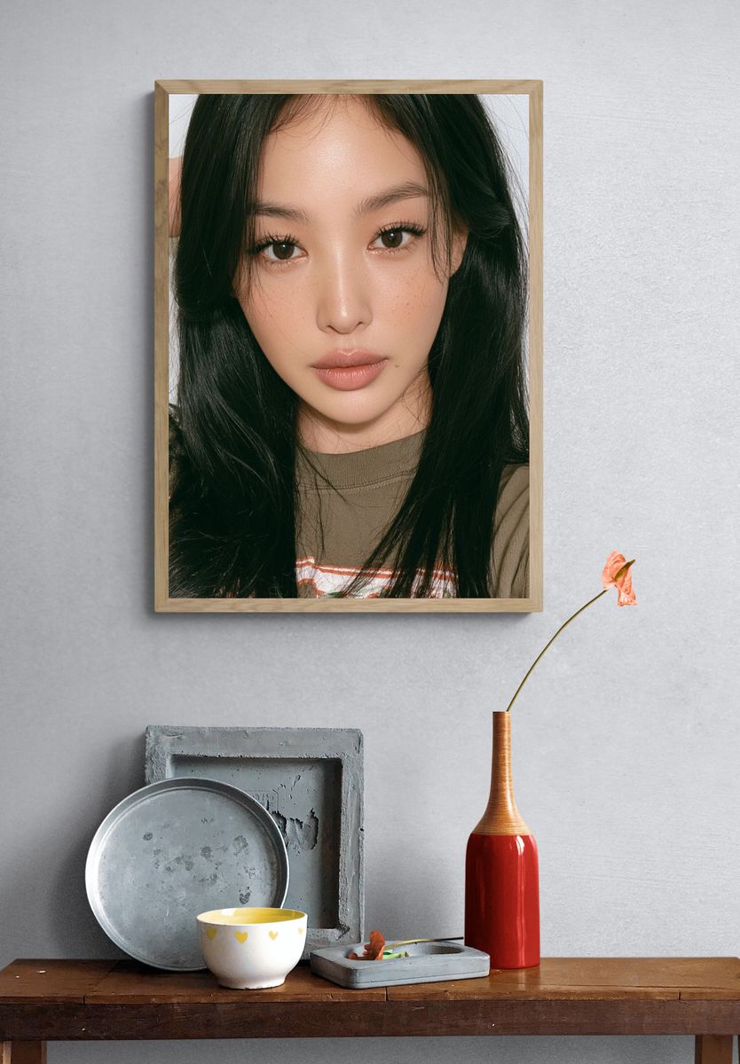 Soft Glam Portrait Poster. — room view 3