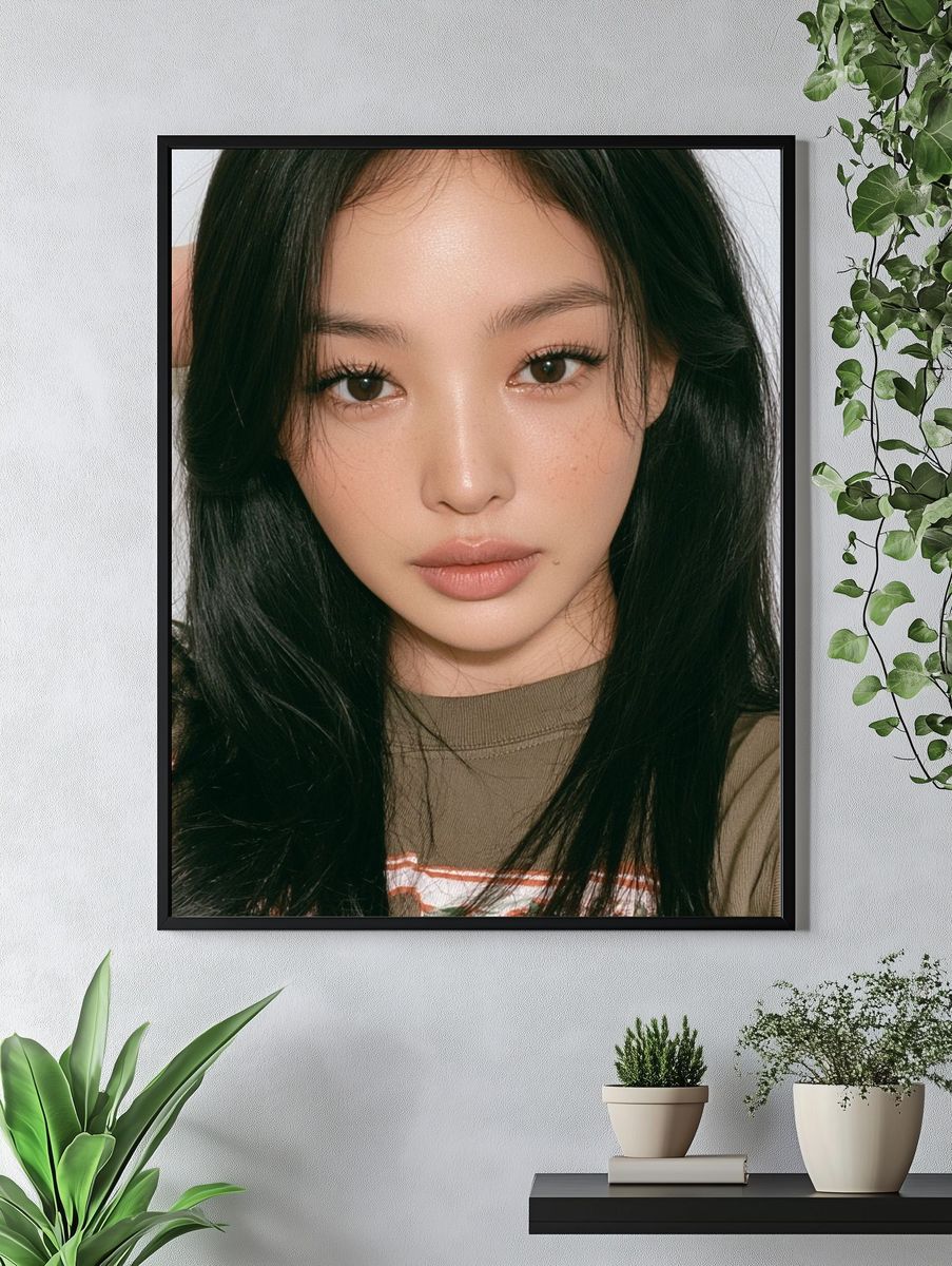 Soft Glam Portrait Poster. — room view 4