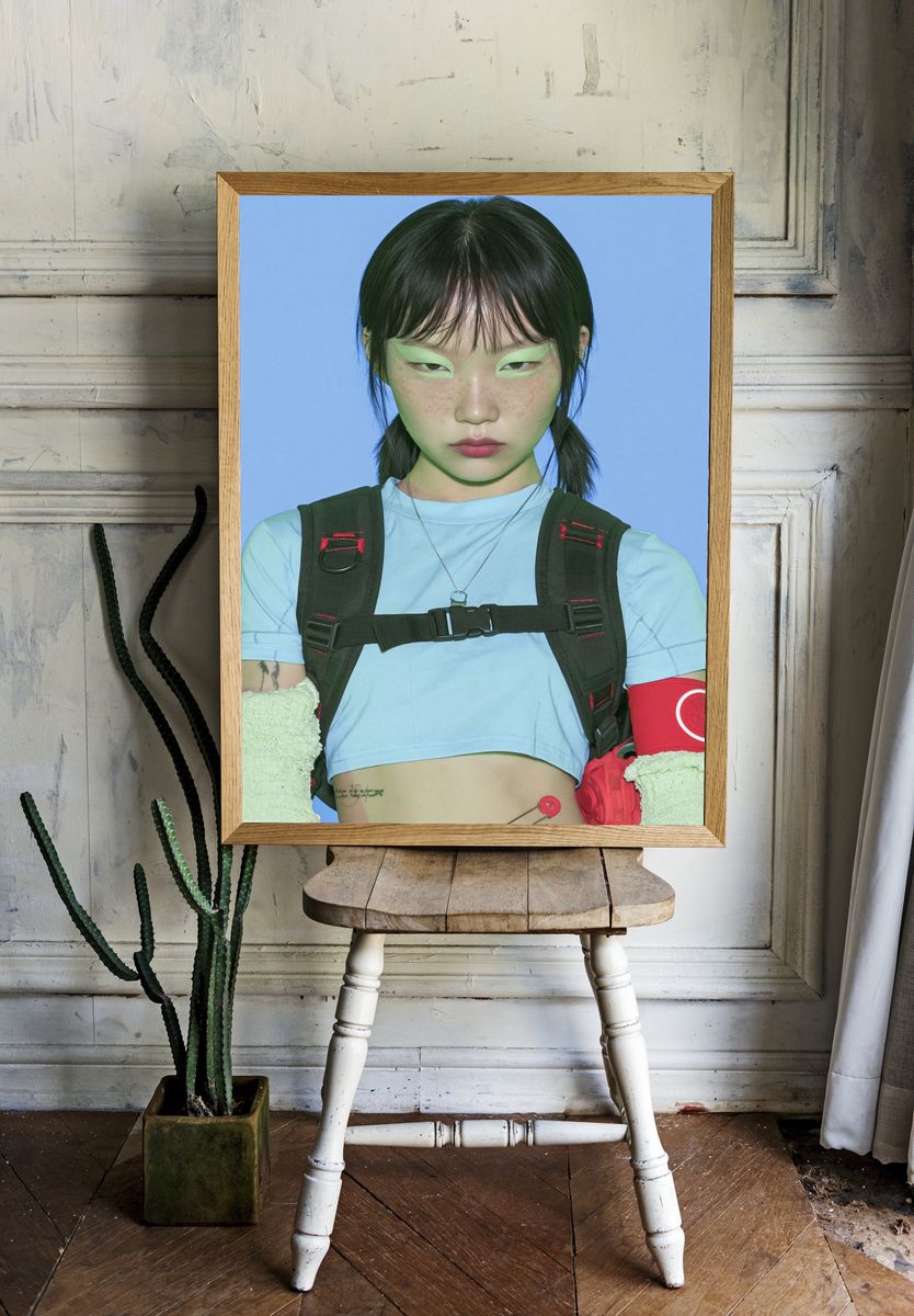 Avant-Garde Portrait Photography Poster. — room view 1