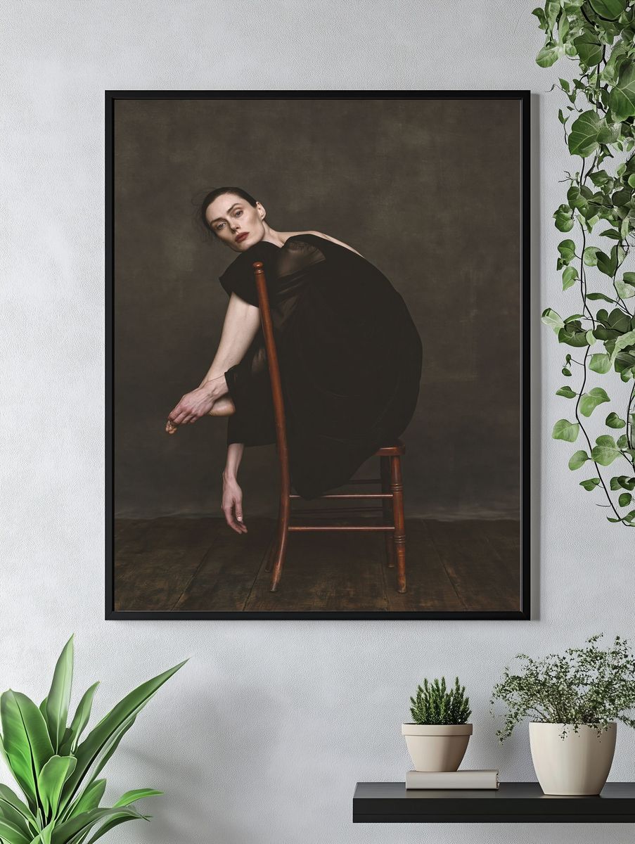 Soft Portrait Photography Poster. — room view 4
