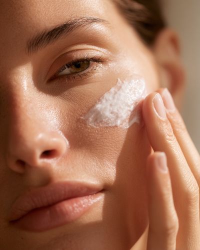 Skincare Portrait Photography Poster.