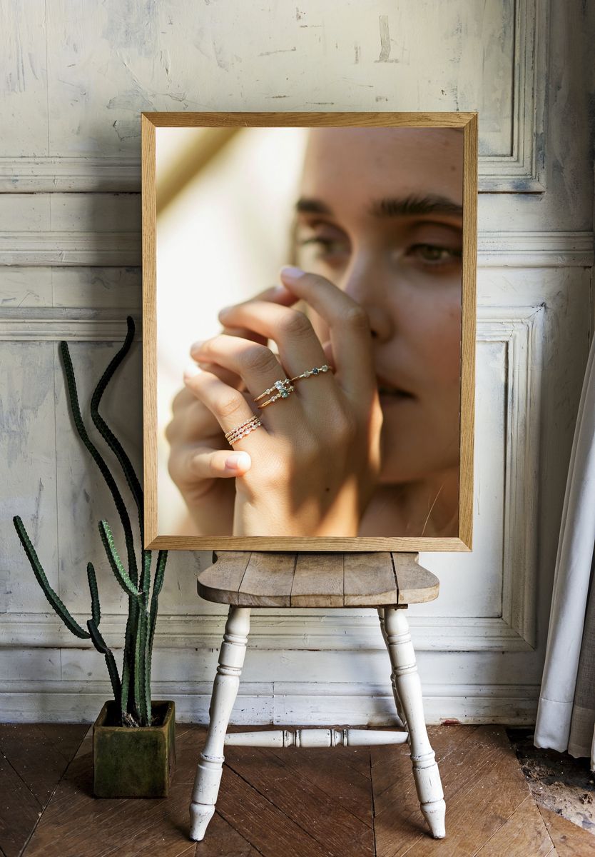 Soft Light Portrait Photography Poster. room preview
