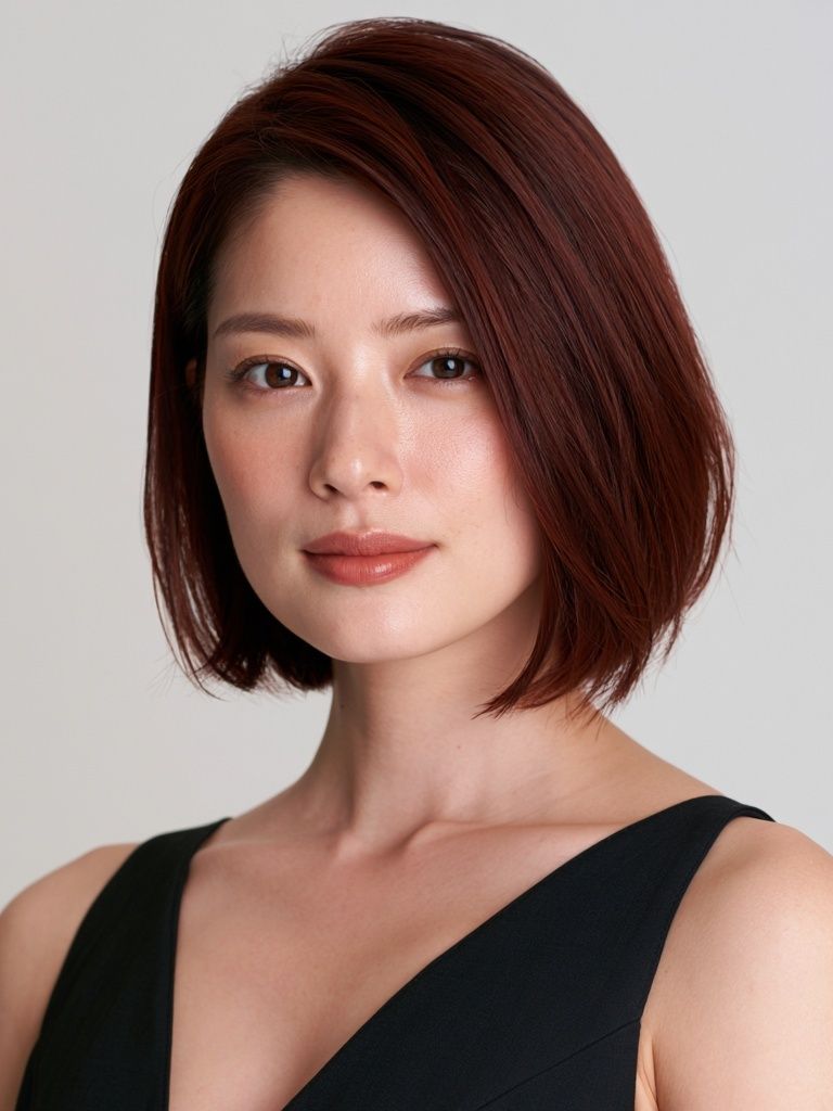 Asian Woman Portrait Print. poster — photography art