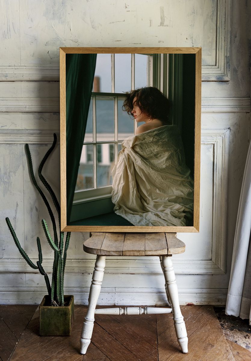 Window Portrait Photography Poster. room preview