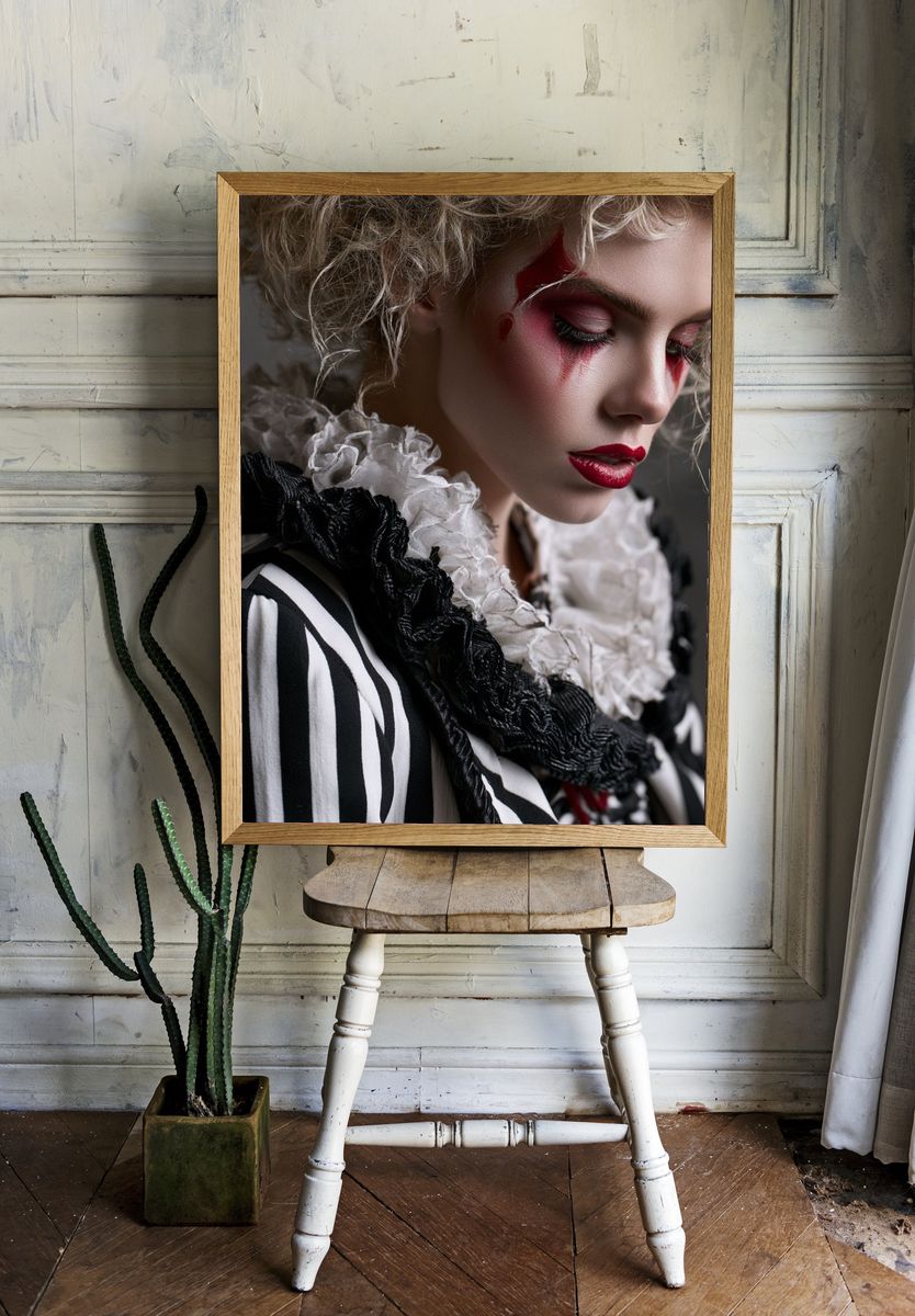 Avant-Garde Portrait Photography Poster. — room view 1