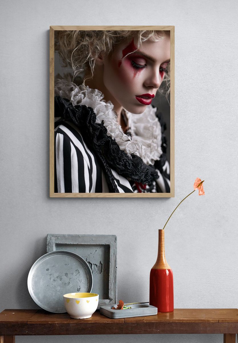 Avant-Garde Portrait Photography Poster. — room view 3
