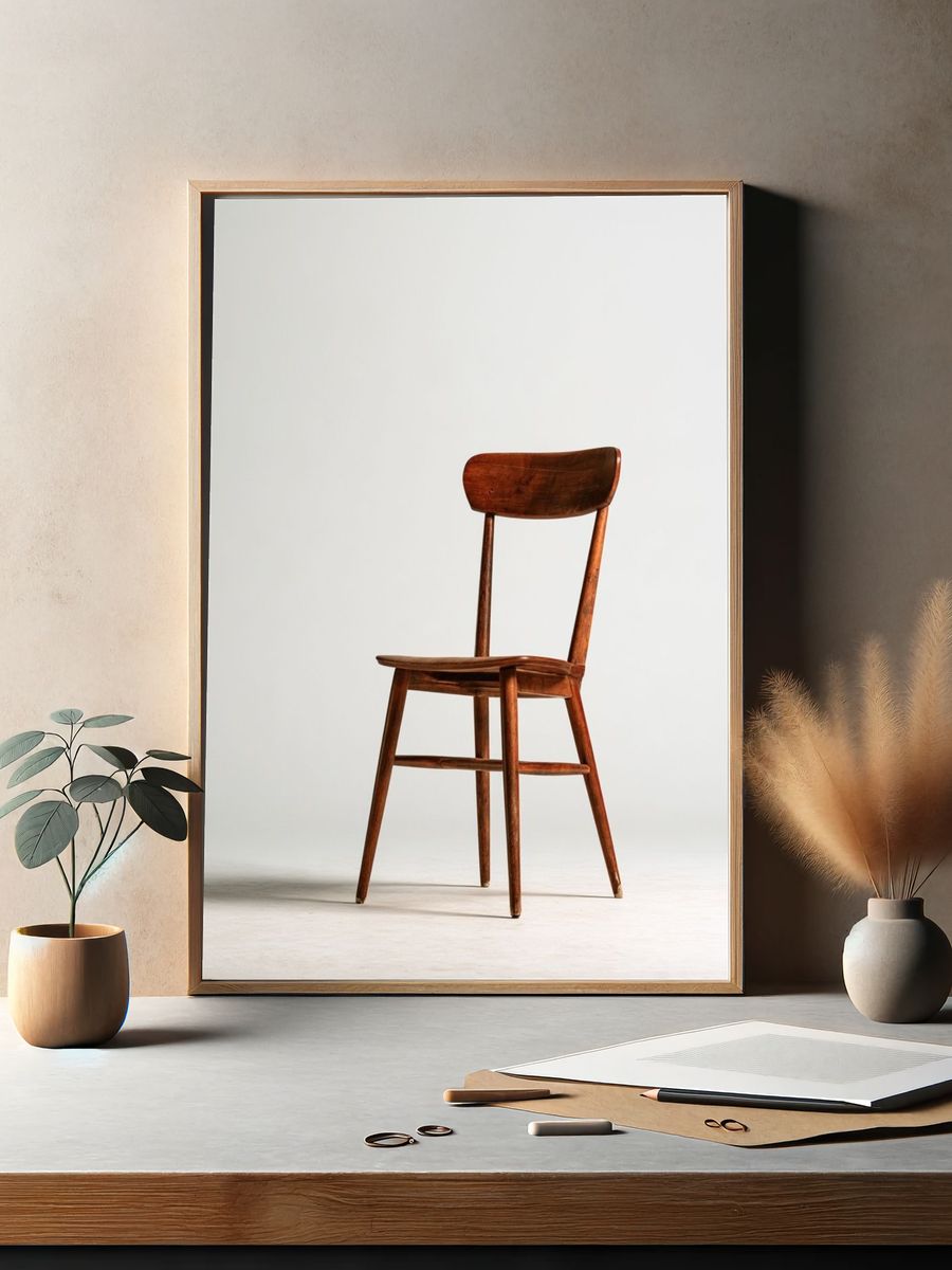 Blonde Portrait Photography Poster. — room view 2