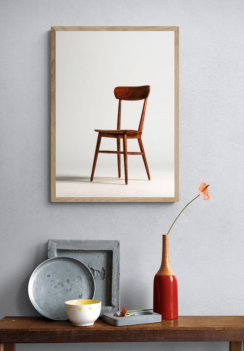 Blonde Portrait Photography Poster. — room view 3
