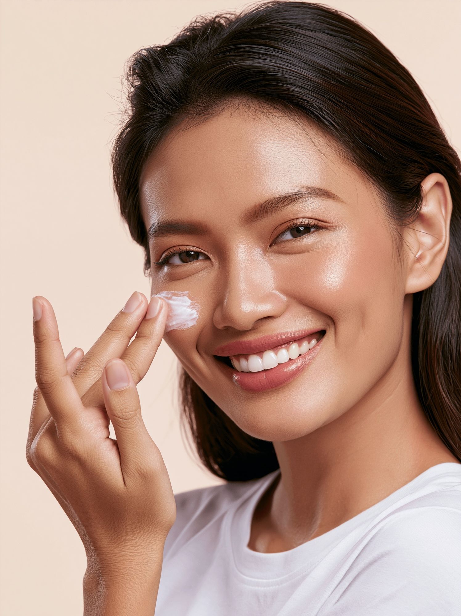 Radiant Skincare Portrait Print. poster — photography art