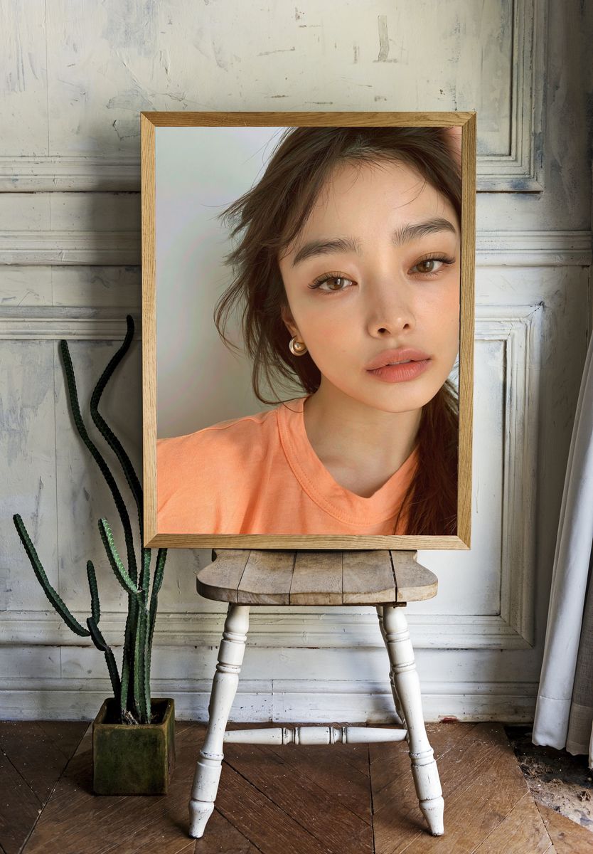 Soft Portrait Photography Poster. room preview