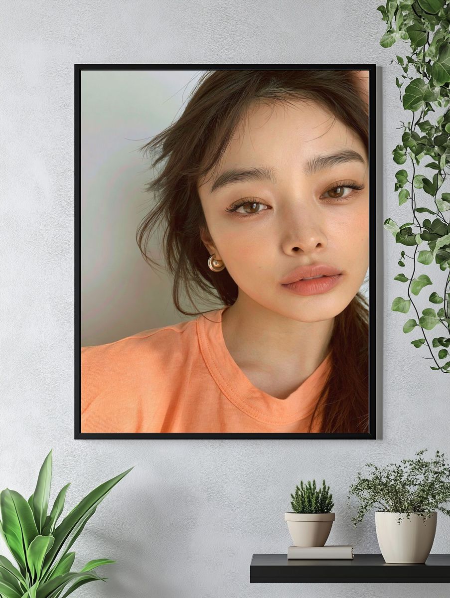 Soft Portrait Photography Poster. — room view 4