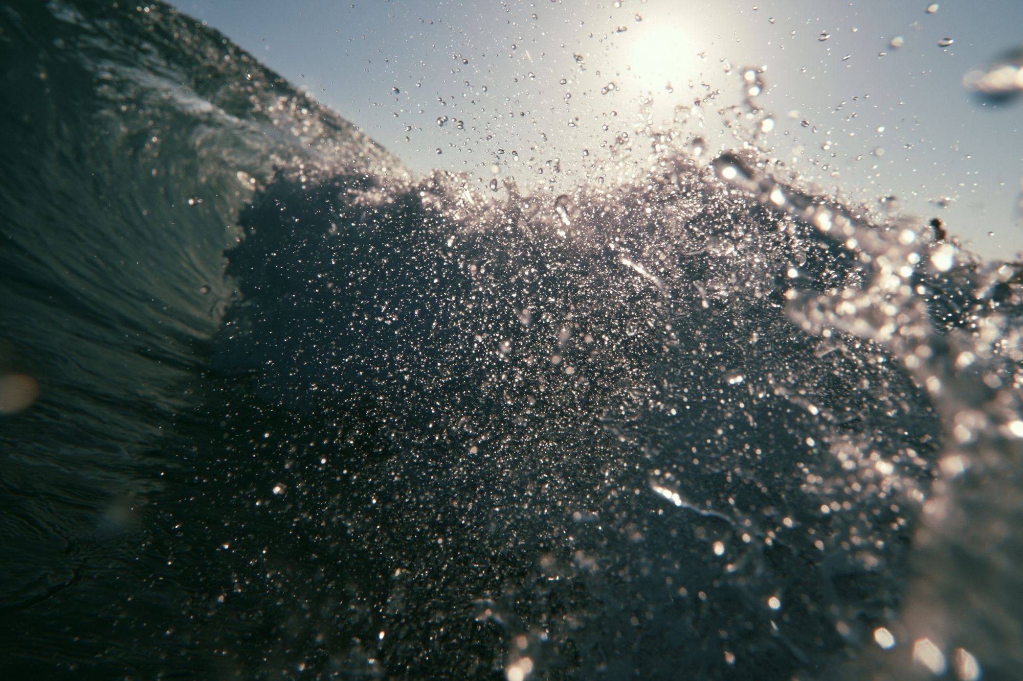Ocean Wave Splash Photography Poster. poster detail