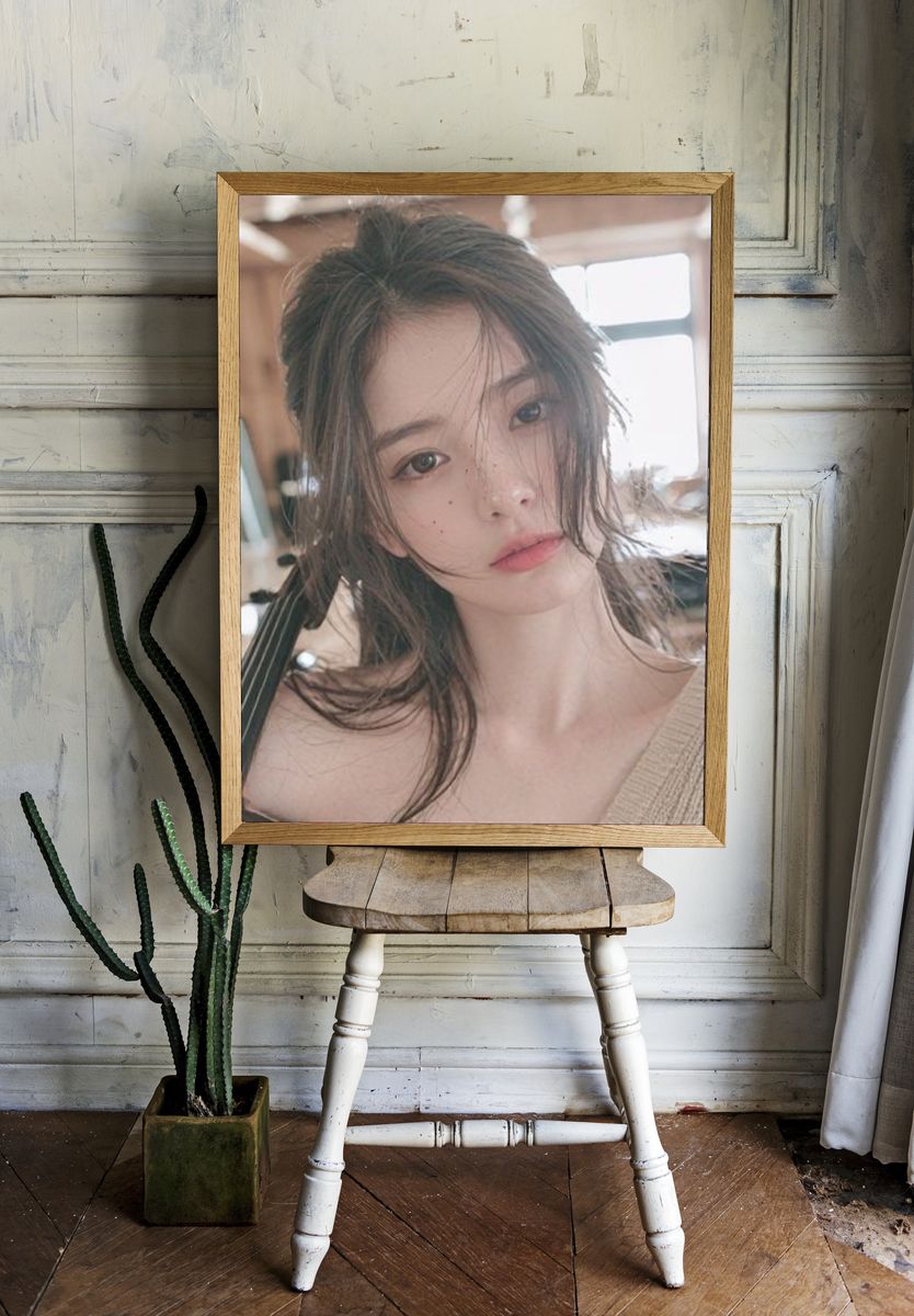 Soft Portrait Photography Poster. — room view 1