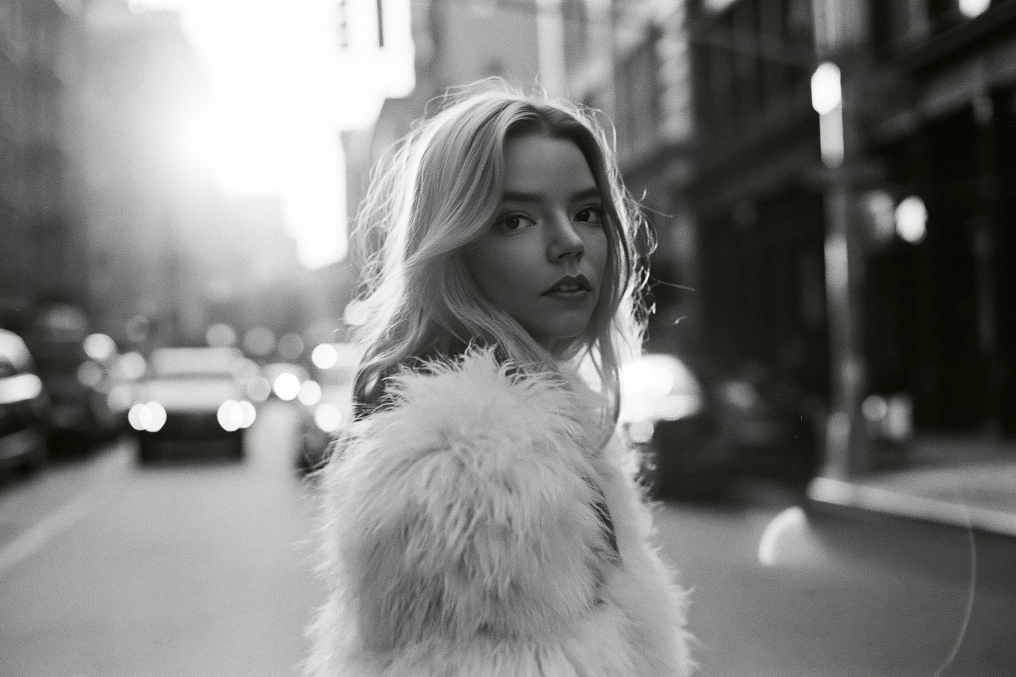 City Portrait Black-White Poster. poster — photography art
