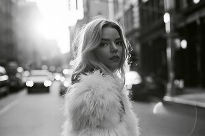 City Portrait Black-White Poster.