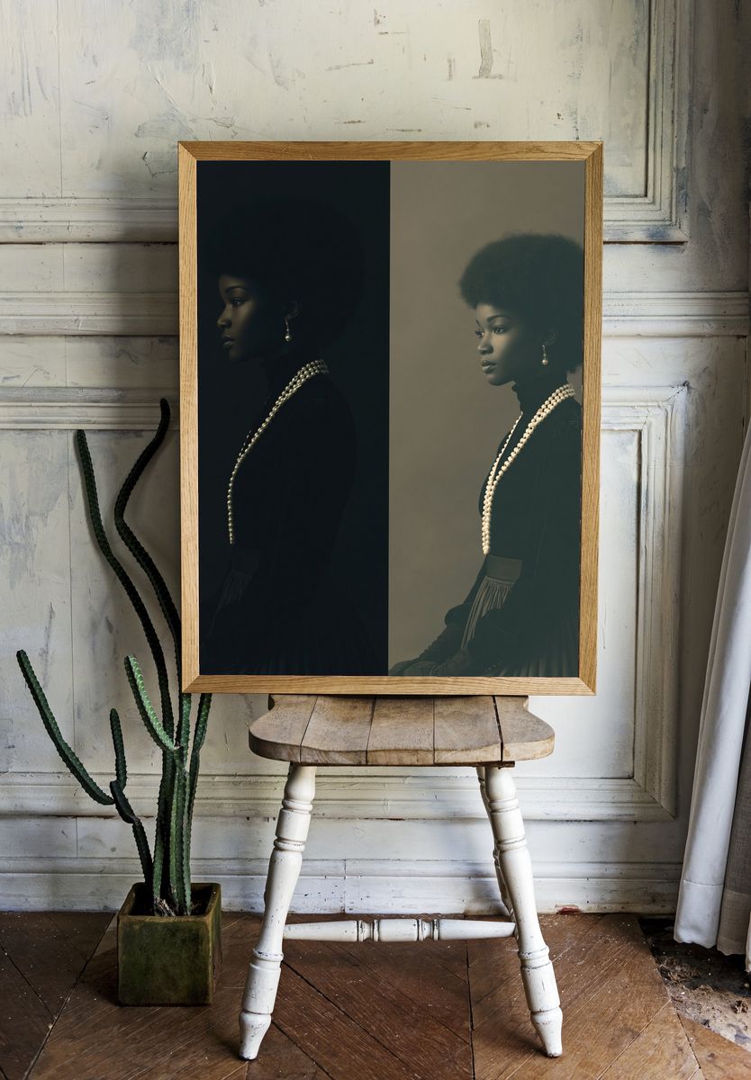 Elegant Portrait Photography Poster. room preview