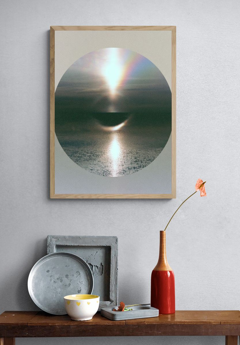Eclipse Horizon Photography Poster. — room view 3