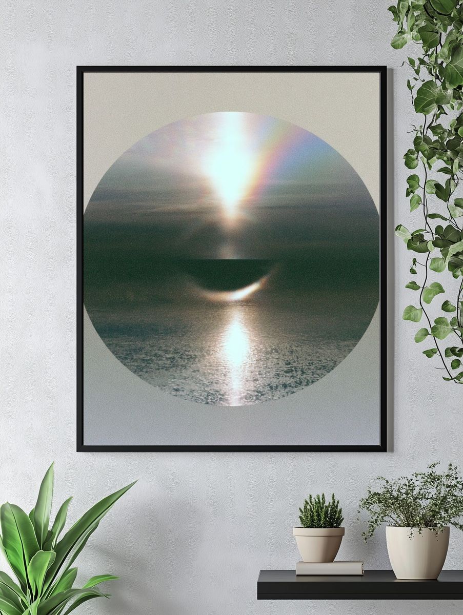 Eclipse Horizon Photography Poster. — room view 4