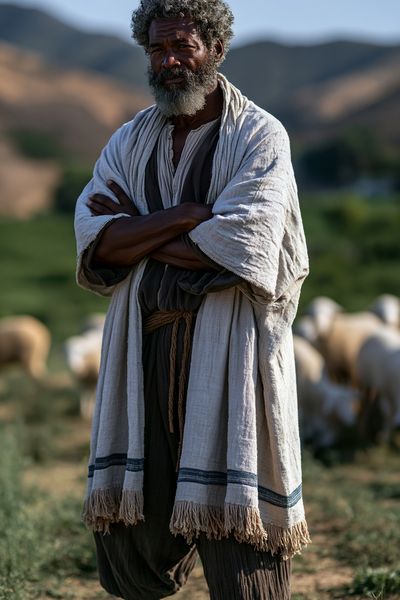 Shepherd Portrait Photography Poster.