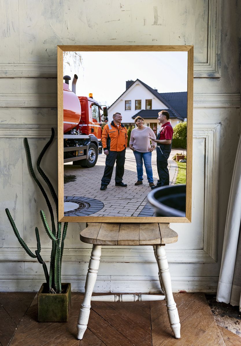 Home Service Team Photography Poster. — room view 1
