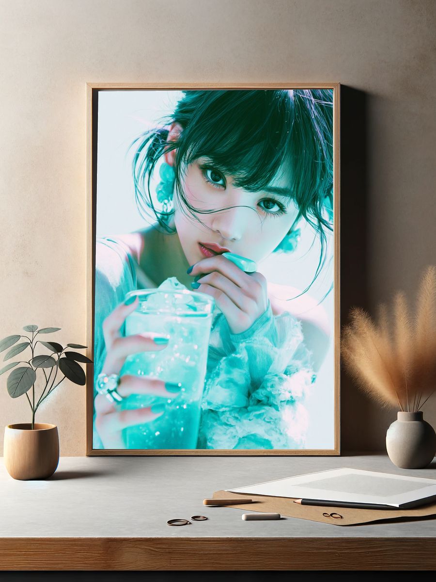 Dreamy Portrait Photography Poster. — room view 2
