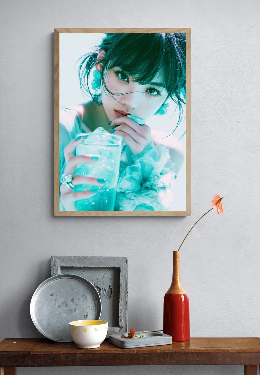 Dreamy Portrait Photography Poster. — room view 3