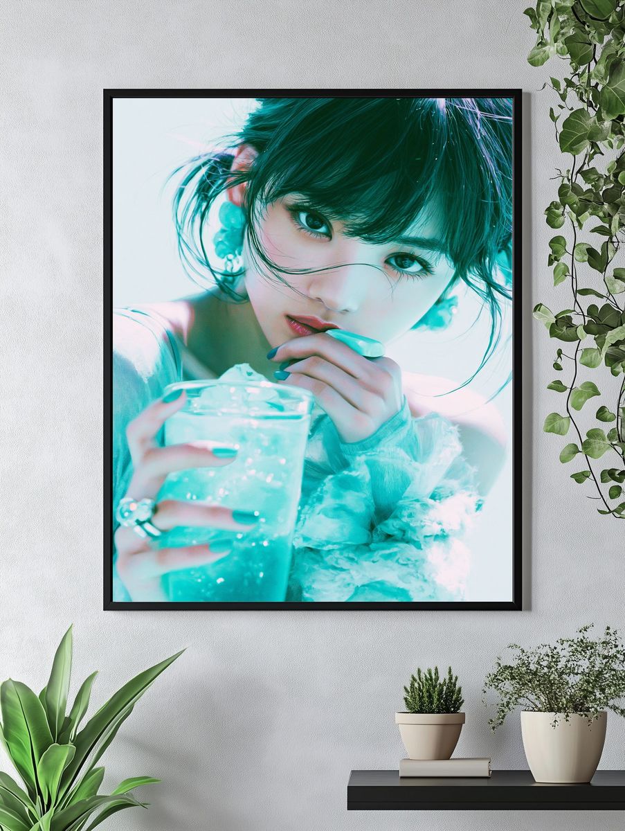Dreamy Portrait Photography Poster. — room view 4