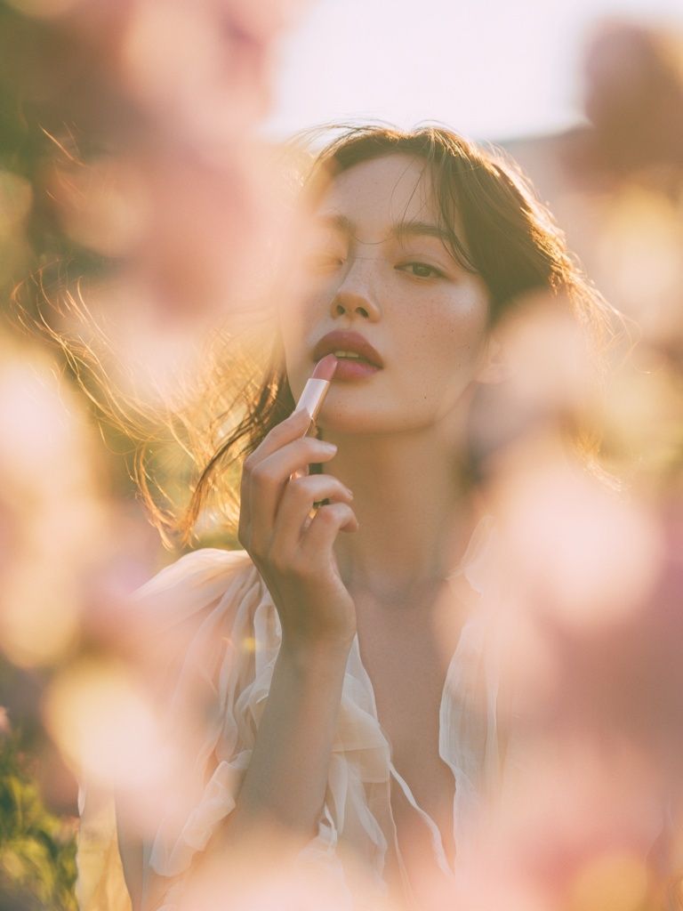 Soft Bloom Portrait Photography Poster. poster detail