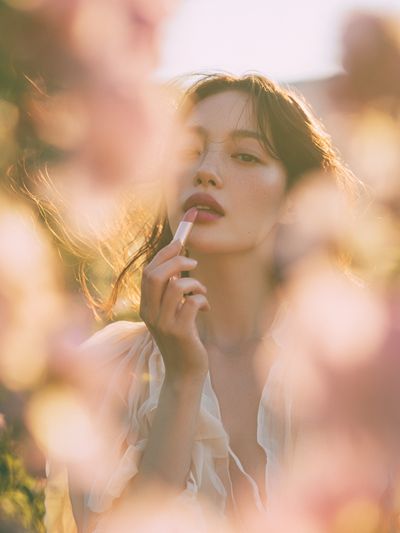 Soft Bloom Portrait Photography Poster. poster