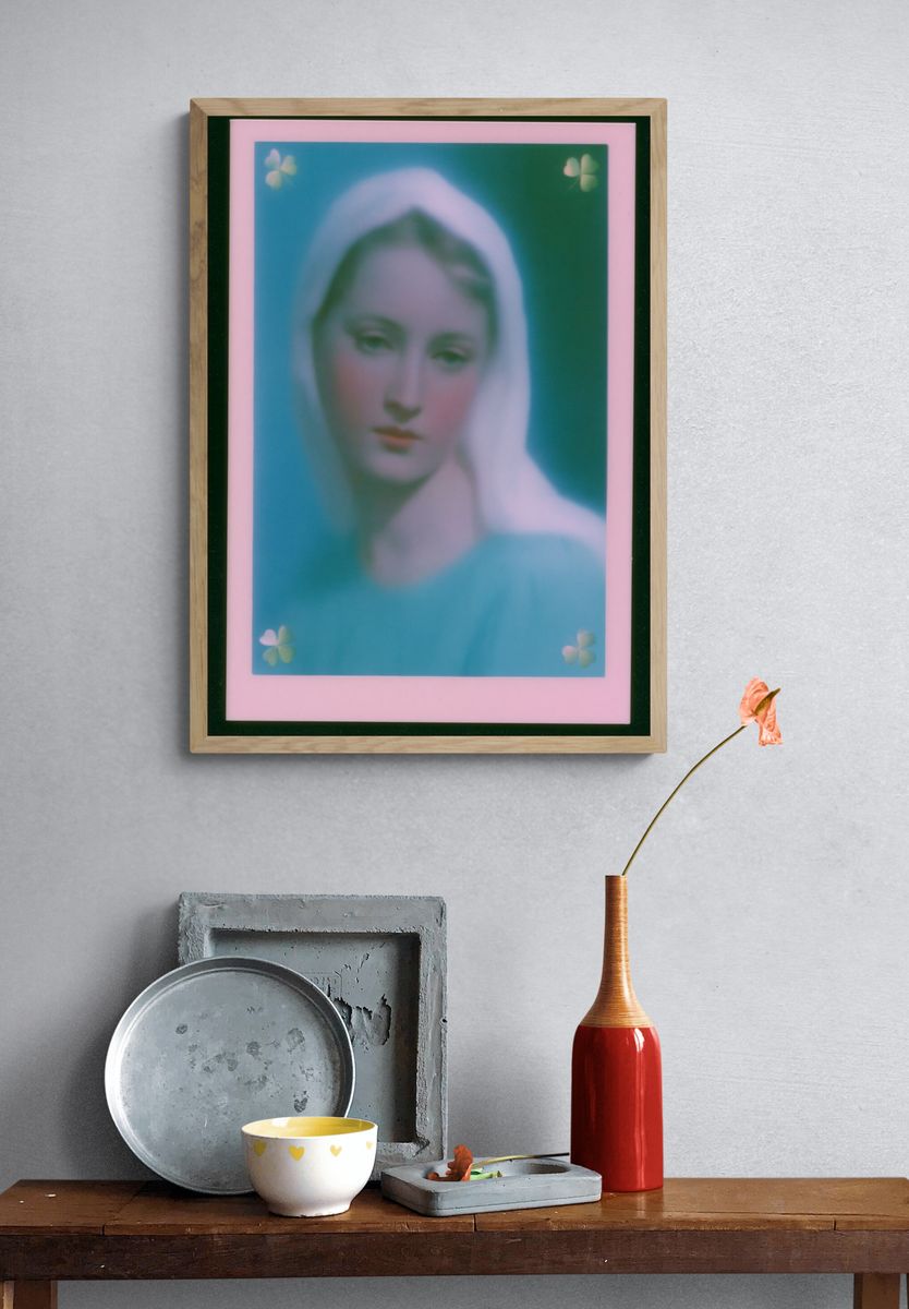 Dreamy Portrait Photography Poster. — room view 3