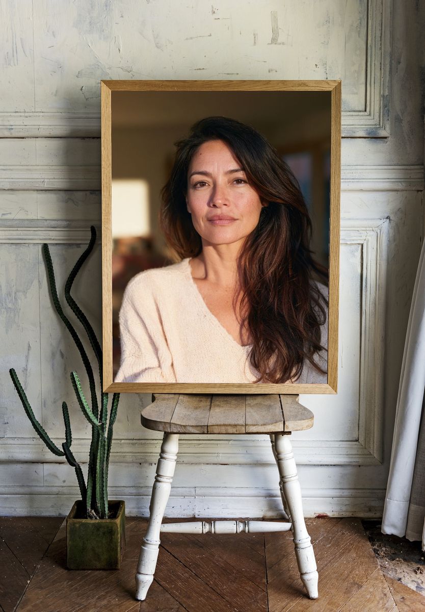 Woman Portrait Photography Poster. room preview