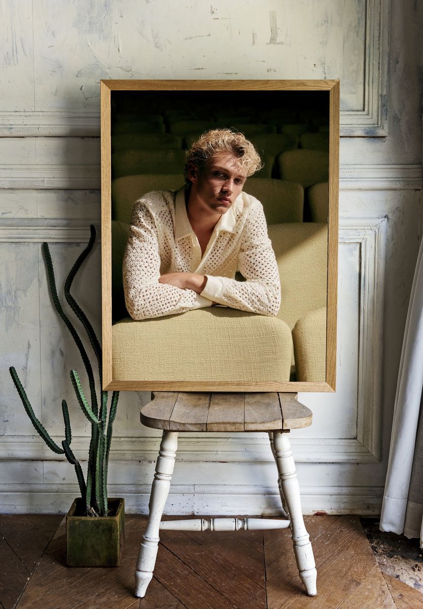 Portrait in Theater Seats Poster. room preview