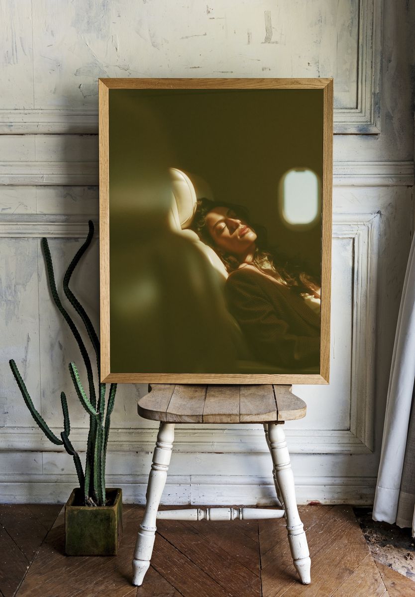 Dreamy Car Portrait Poster. room preview