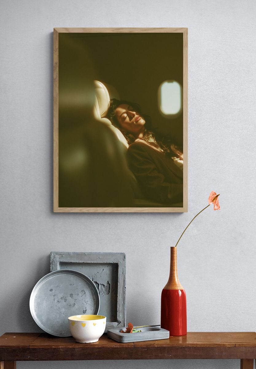 Dreamy Car Portrait Poster. — room view 3