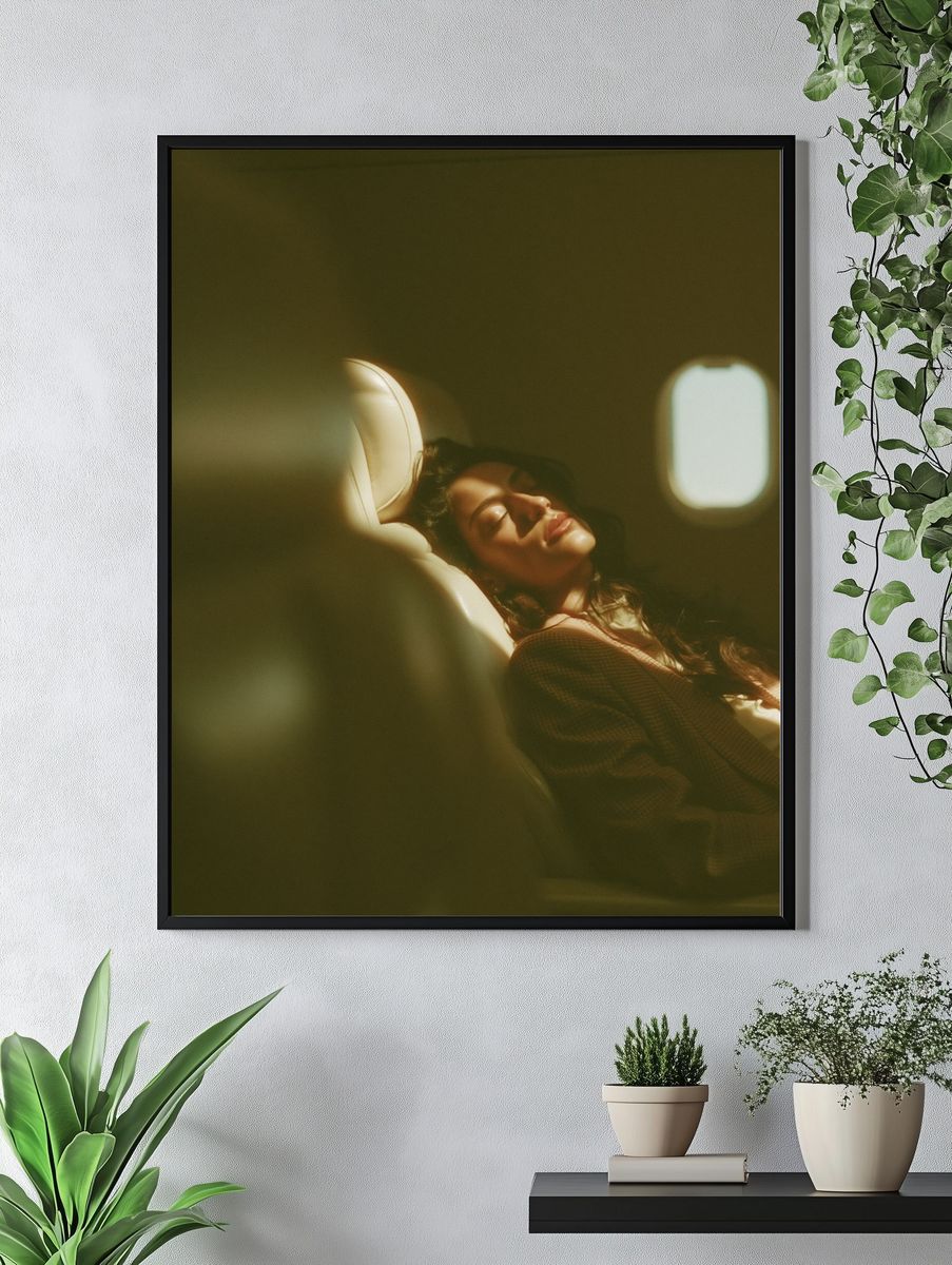 Dreamy Car Portrait Poster. — room view 4