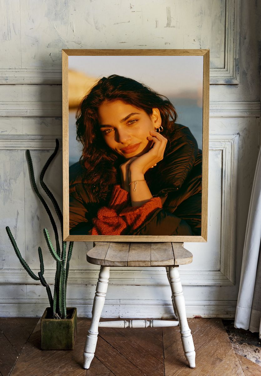 Golden Hour Portrait Photography Poster. room preview