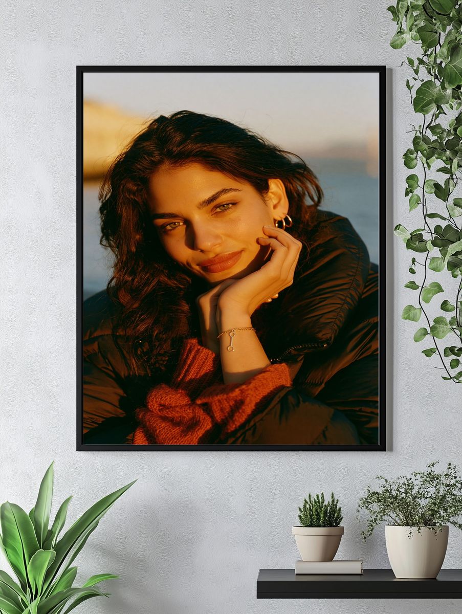 Golden Hour Portrait Photography Poster. — room view 4