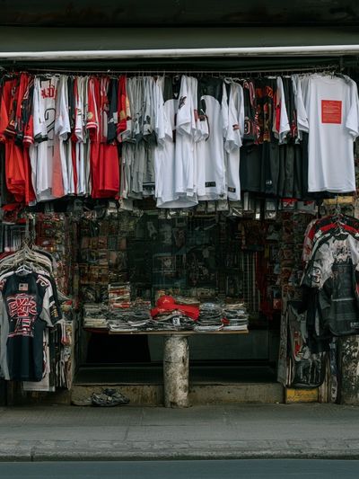 Streetwear Shopfront Photography Poster. poster