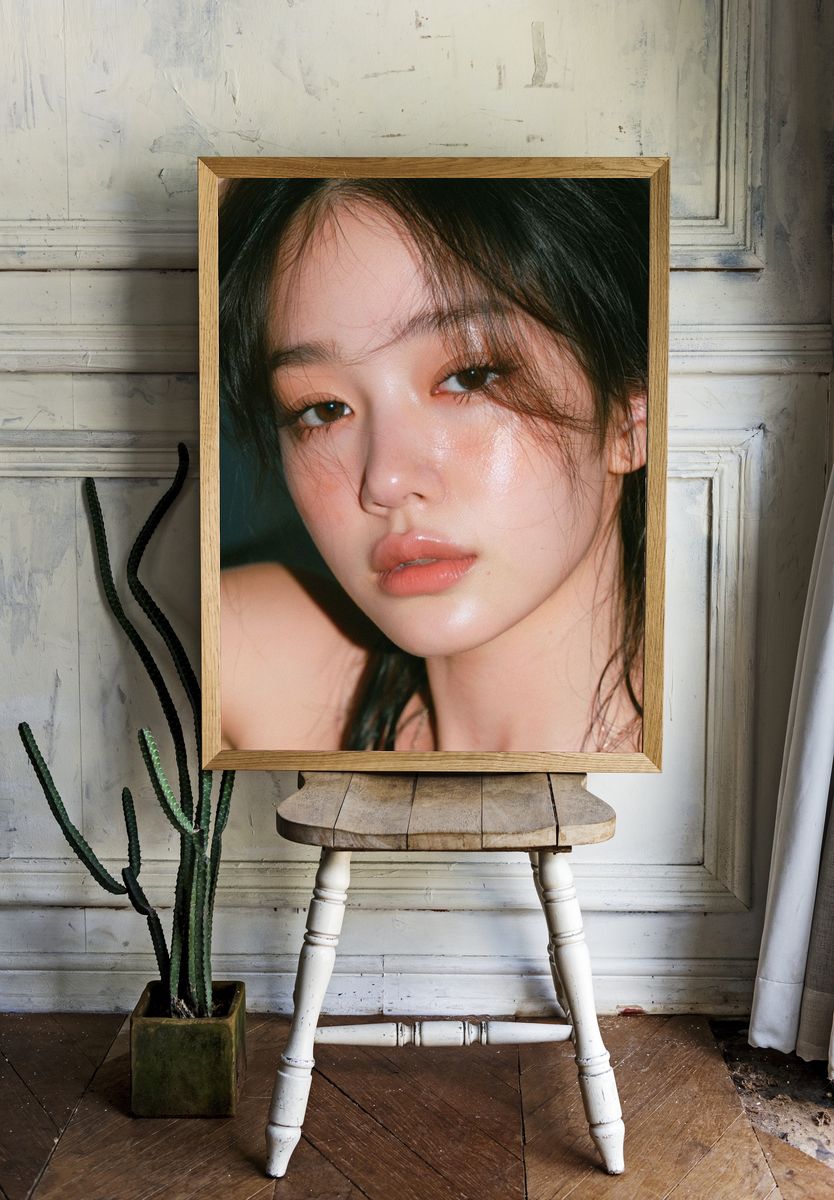 Soft Glam Portrait Poster. room preview