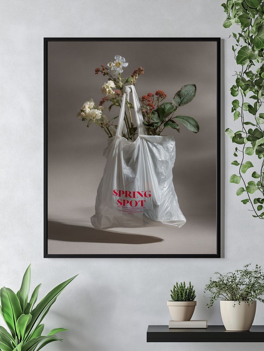Spring Spot Still Life Poster. — room view 4