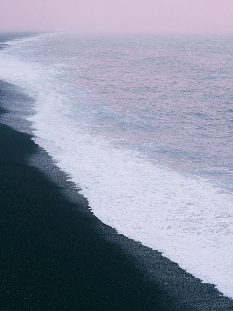 Pastel Shoreline Photography Poster. poster — photography art