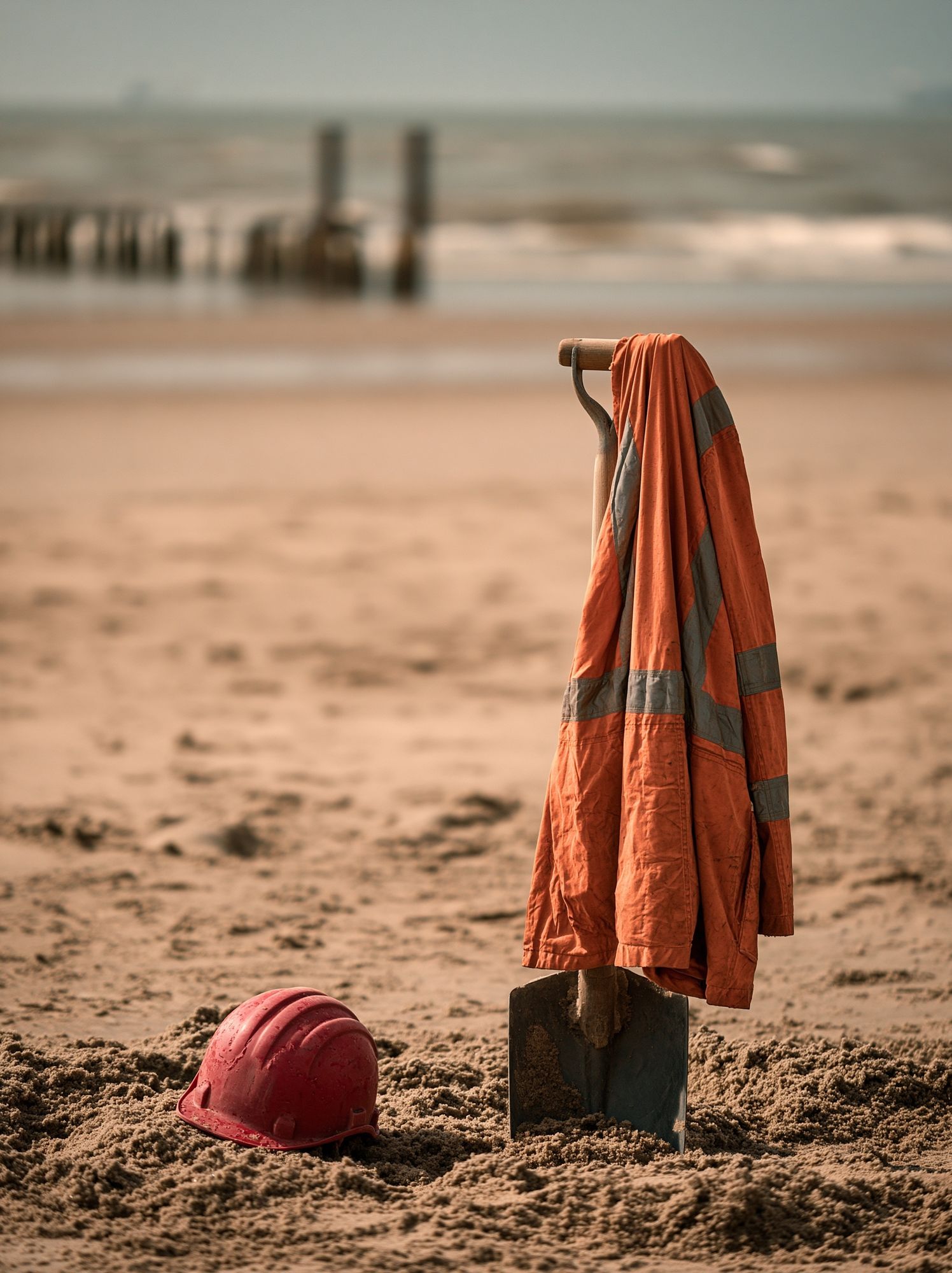 Beach Safety Still Life Photography Poster. poster — photography art