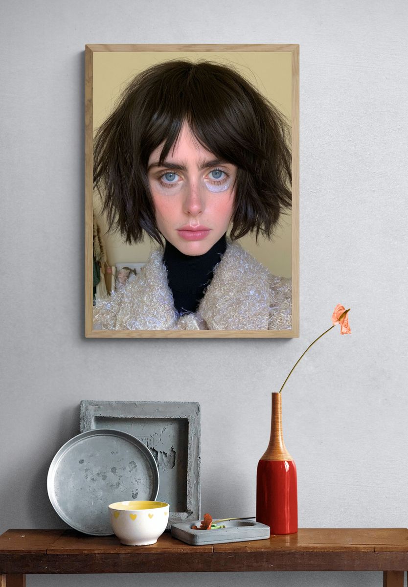 Avant-Garde Portrait Photography Poster. — room view 3