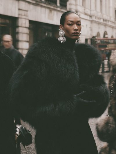 Street Fashion Portrait Poster.