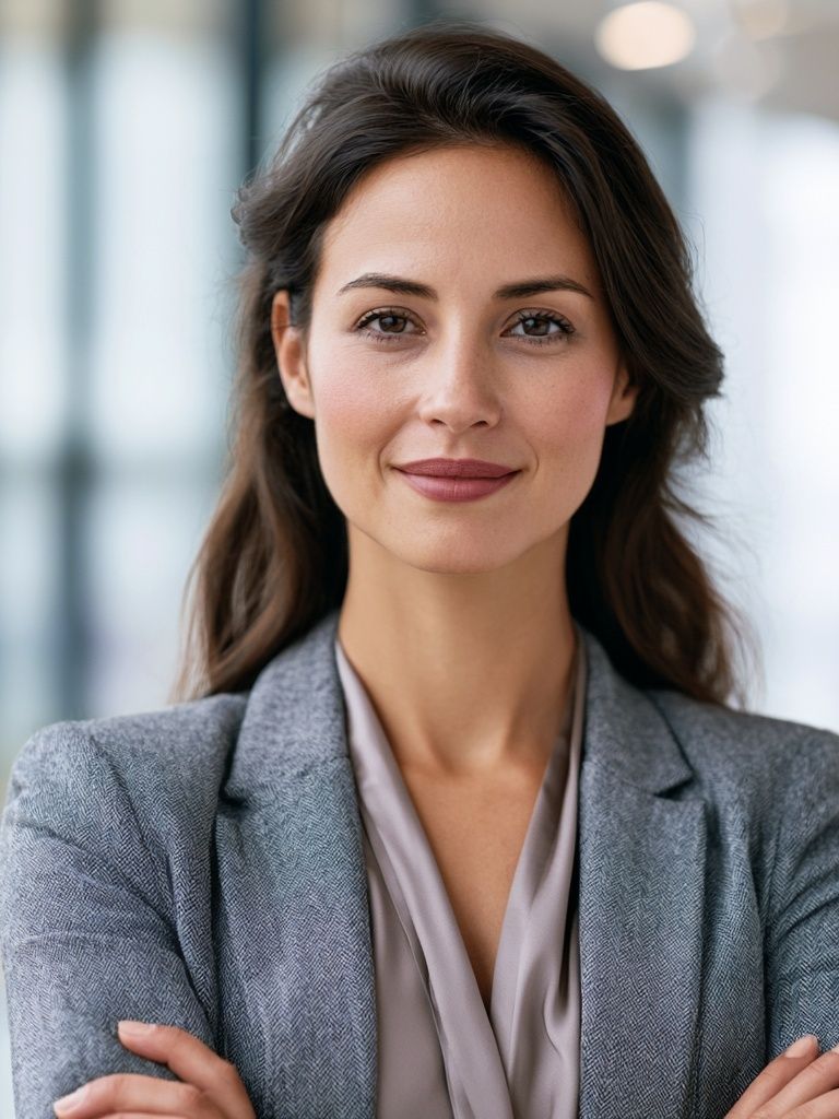 Confident Woman Portrait Print. poster detail