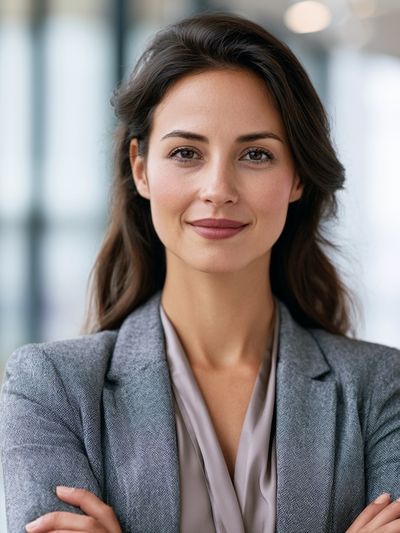 Confident Woman Portrait Print.