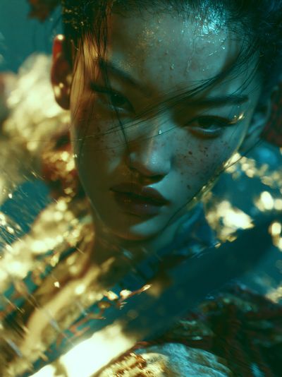 Dreamy Portrait Photography Poster.